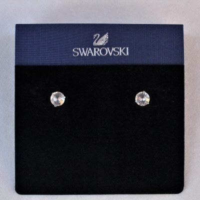 Σκουλαρίκια SOLITAIRE κλασσικό κόσμημα Swarovski