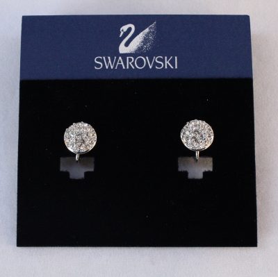 Σκουλαρίκια PAVE BUTTON BALL CLIP κόσμημα Swarovski