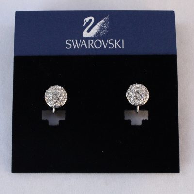 Σκουλαρίκια PAVE BUTTON BALL CLIP κόσμημα Swarovski