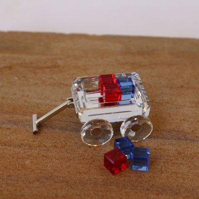 Παιδικό βαγόνι με Κύβους Κρύσταλλο Swarovski Crystal Memories-Moments - Image 2