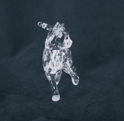 Μαμά γάτα MOTHER CAT Silver Crystal Κρύσταλλο Swarovski - Image 3