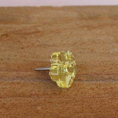 Βάση για κεράκι τούρτας -Flower Jonquil Swarovski - Image 2