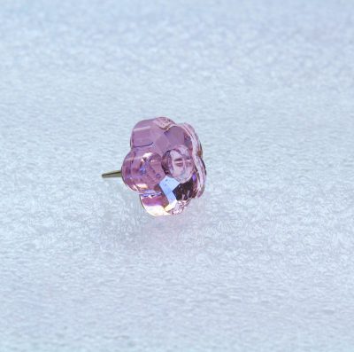 Βάση Flower Rosaline για κεράκι τούρτας Swarovski - Image 2