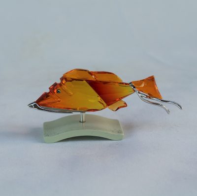 Ψάρι Crotone Fire Opal  Swarovski με Βάση - Image 4