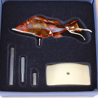 Ψάρι Crotone Fire Opal  Swarovski με Βάση - Image 2