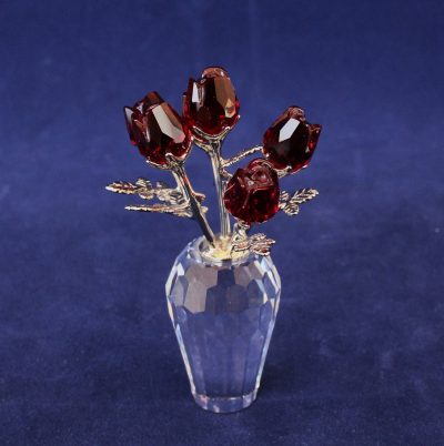 Βάζο Red Roses συλλογή Crystal Memories  Swarovski - Image 3