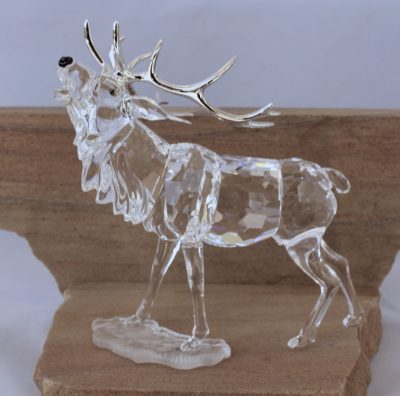 Τάρανδος-STAG Silver Crystal Κρύσταλλο Swarovski - Image 3