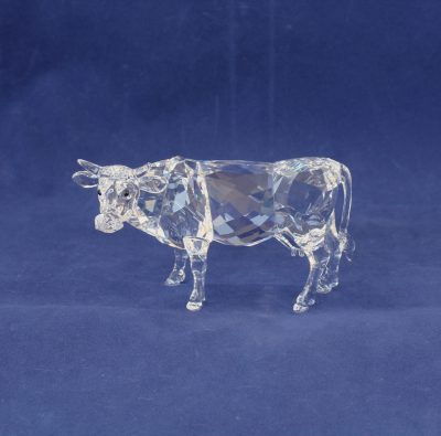 Η Αγελάδα COW Silver Crystal κρύσταλλο Swarovki - Image 2